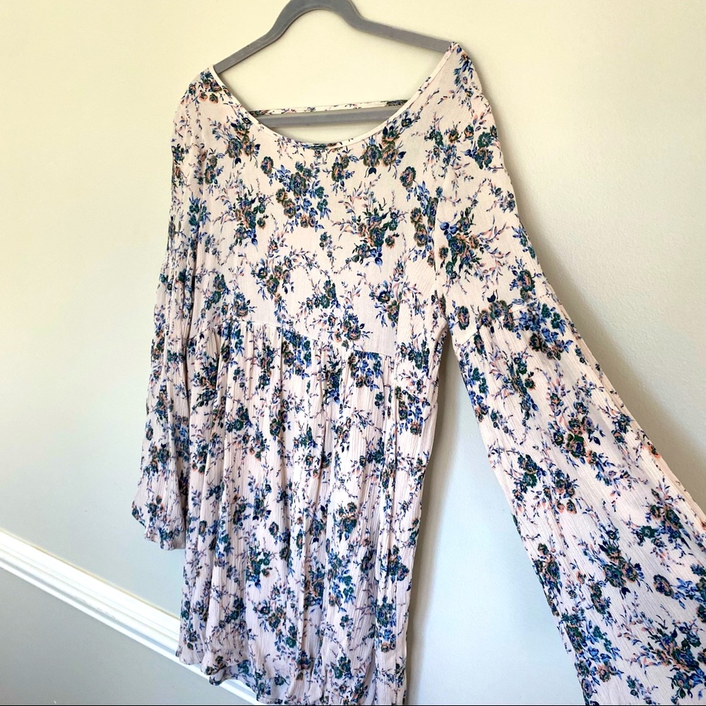 Audrey 3+1 baby doll dress open back size medium